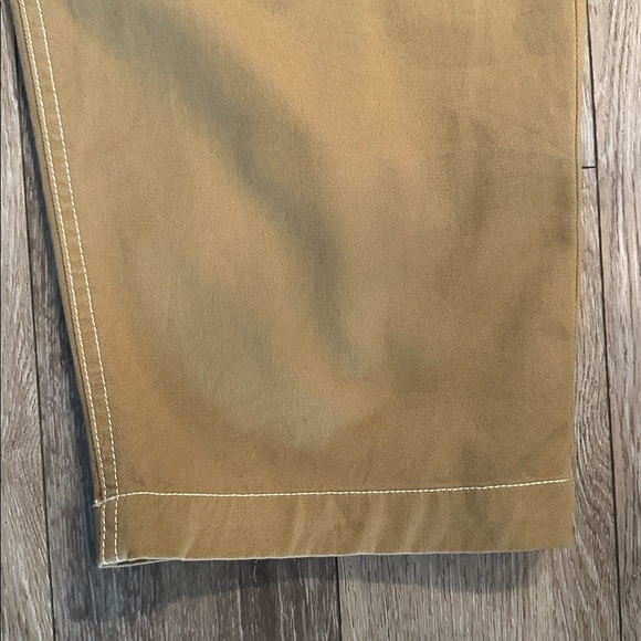 URBAN OUTFITTERS | UO Terra High Waisted Paper-bag Pant in Khaki - Picture 13 of 15